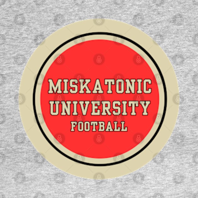 Miskatonic University Football by Desert Owl Designs